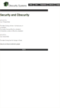 Mobile Screenshot of obscuritysystems.com